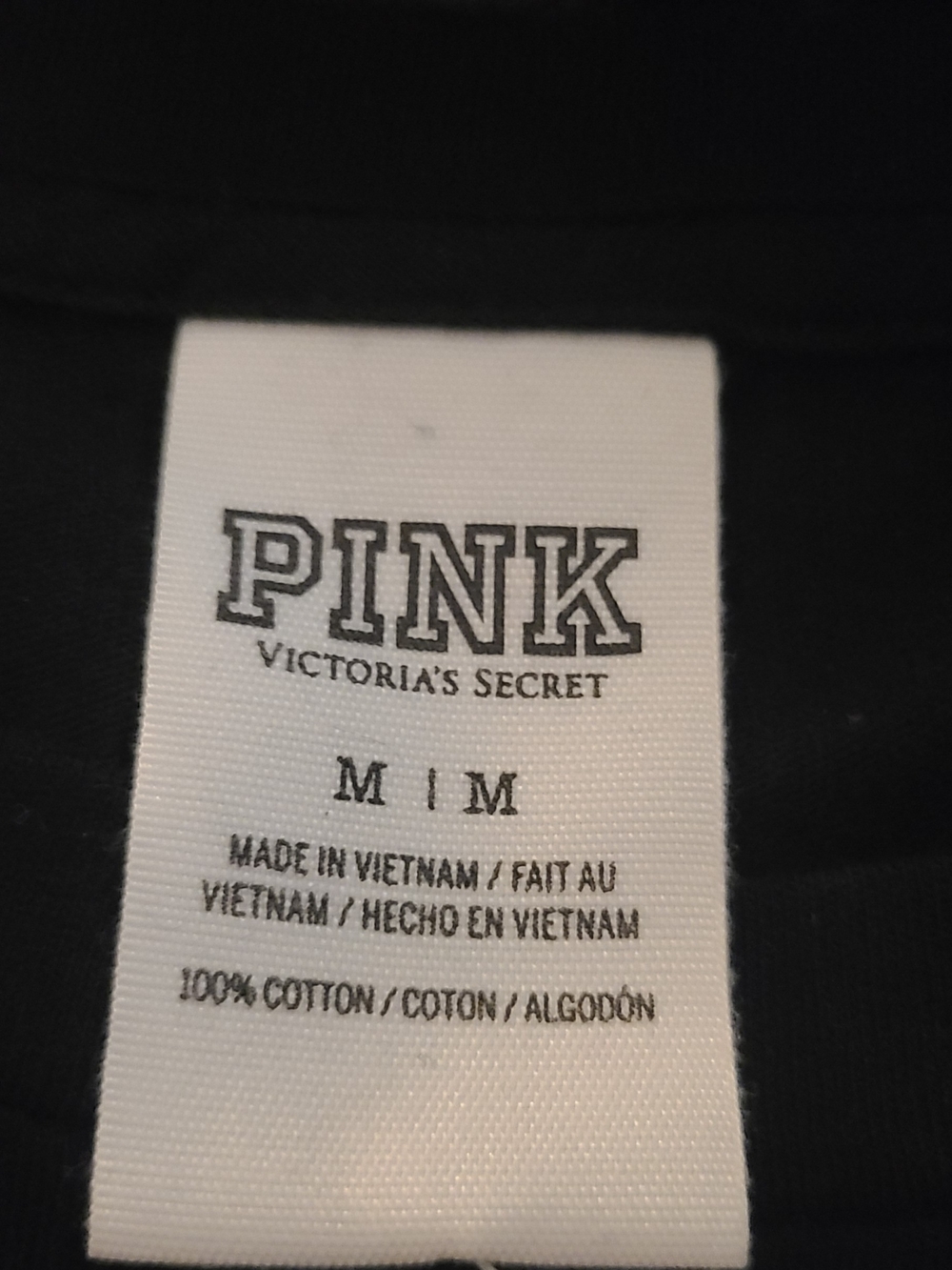 PINK Victoria's Secret Here for the Boos Halloween Tee NWT Medium - Picture 3 of 7